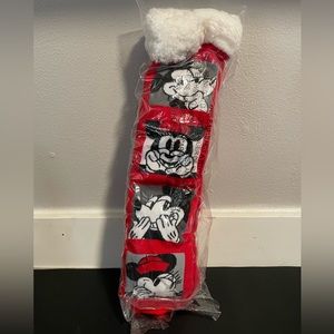 Disney Mickey and Friends Fuzz Sherpa Socks
